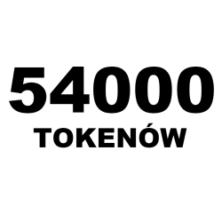 Pakiet 54000 Tokenów AI